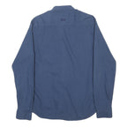 DIESEL Mens Blue Cotton Shirt M Button-Down Collar Long Sleeve Casual