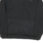 ADIDAS Mens Black FC Oberdiessbach Logo Zip Jacket L Polyester Blend Plain