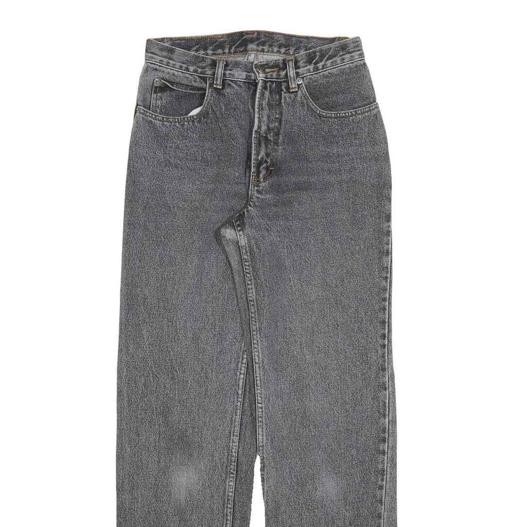 TEDDYS Womens Jeans Grey Regular Straight Denim Medium W28 L32 Classic Fit