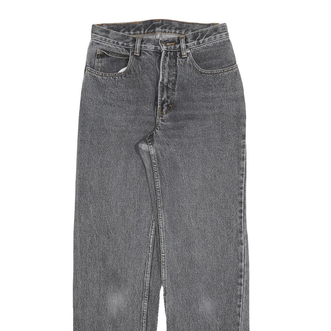 TEDDYS Womens Jeans Grey Regular Straight Denim Medium W28 L32 Classic Fit