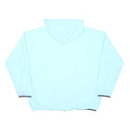 CHAMPION Mens Blue Hooded Zip Jacket XL Polyester Lightweight Sportswear