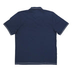 ADIDAS Mens Blue Short Sleeve Plain XL Sportswear Polo Shirt Performance