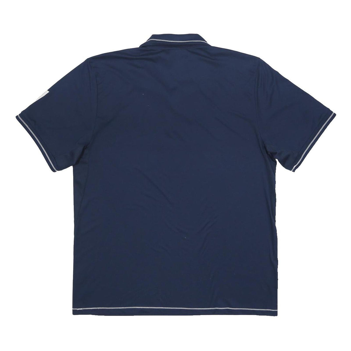 ADIDAS Mens Blue Short Sleeve Plain XL Sportswear Polo Shirt Performance