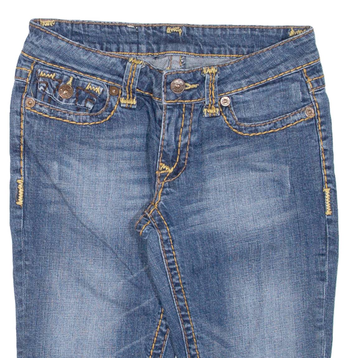 K.T.E JEANS Womens Jorts Shorts Blue S W27