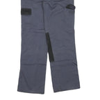 DICKIES Mens Cotton Blend Black & Grey Workwear Regular Fit Straight Leg