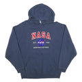 OURAY Mens Blue NASA Pullover Hoodie XL Cotton Blend Space Flight Centre