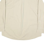 TIMBERLAND Mens Beige Cotton Long Sleeve Shirt XL Classic Button Down Pocket