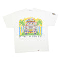 OCEAN SHIRTS Mens White Mabuhay Philippines Graphic T-Shirt L Short Sleeve Crew