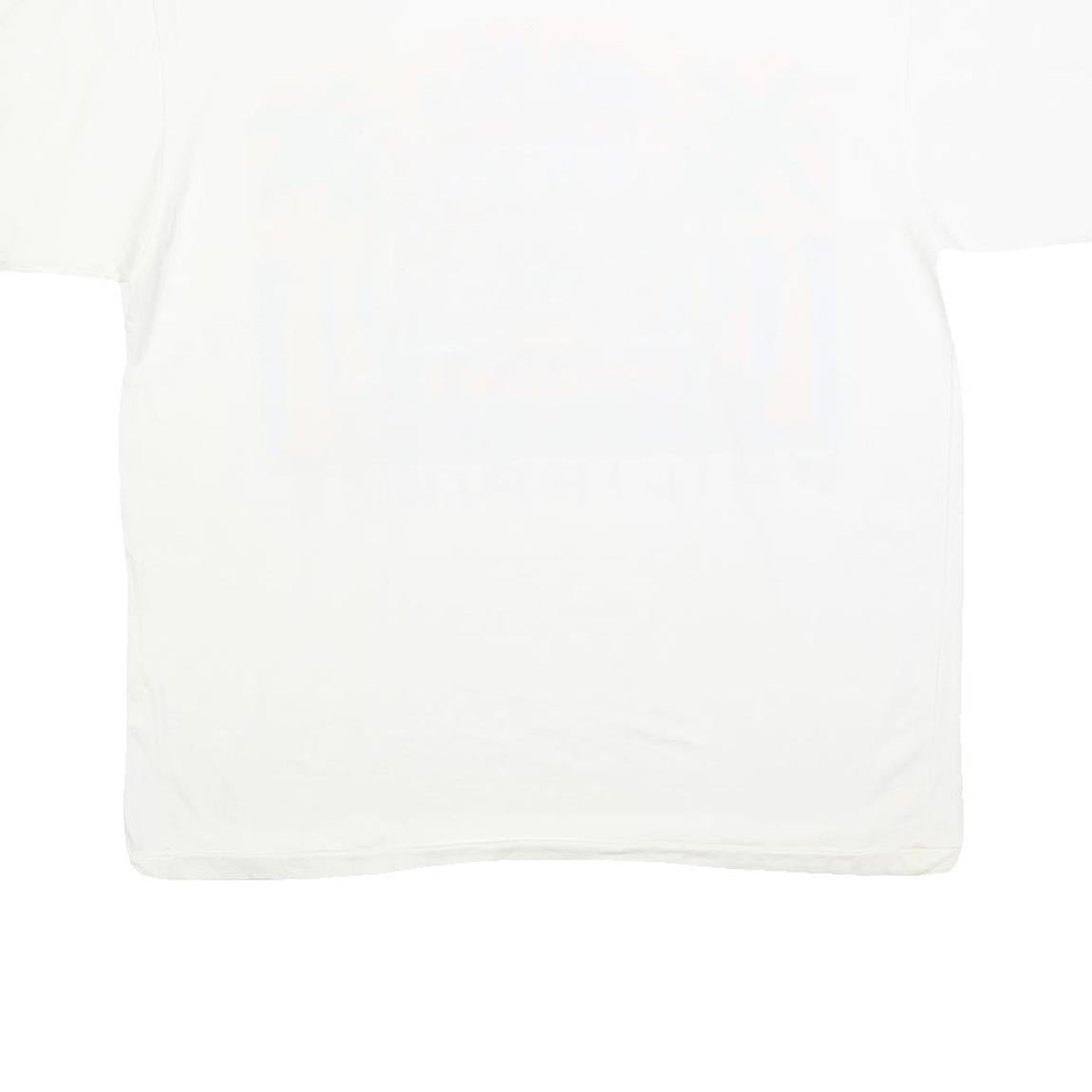 OCEAN SHIRTS Mens White Mabuhay Philippines Graphic T-Shirt L Short Sleeve Crew