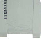 CARHARTT Womens Grey Sweatshirt Crew Neck M Logo Print Casual Pullover