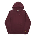 CARHARTT Mens Maroon Hoodie Pullover M Classic Cotton Blend Workwear