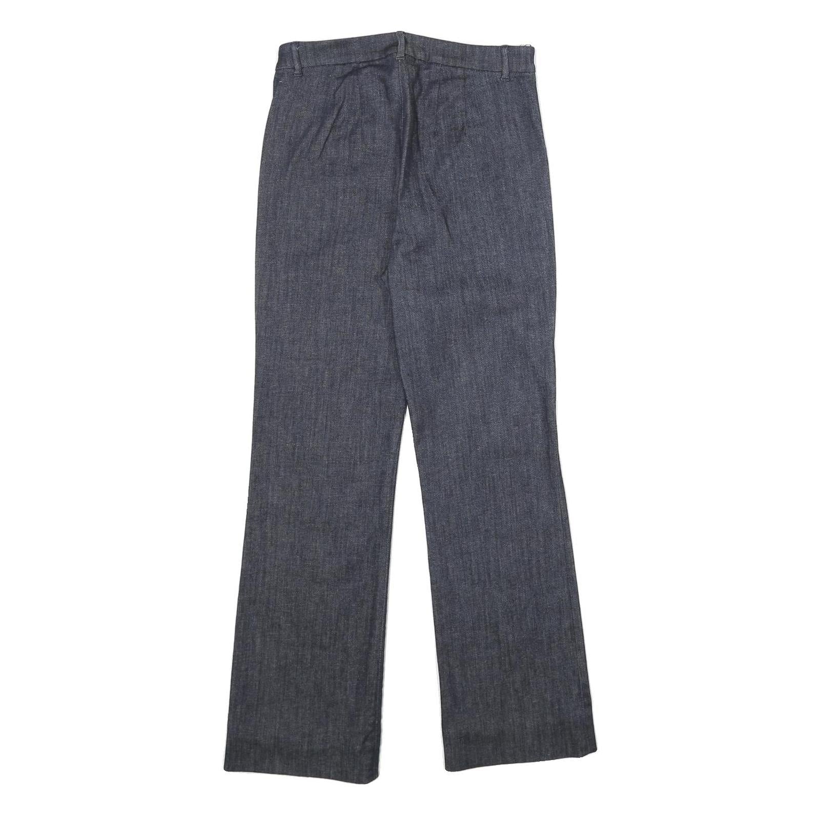 S MAX MARA Womens Jeans Blue Regular Straight Denim W26 L28 Stylish Detail