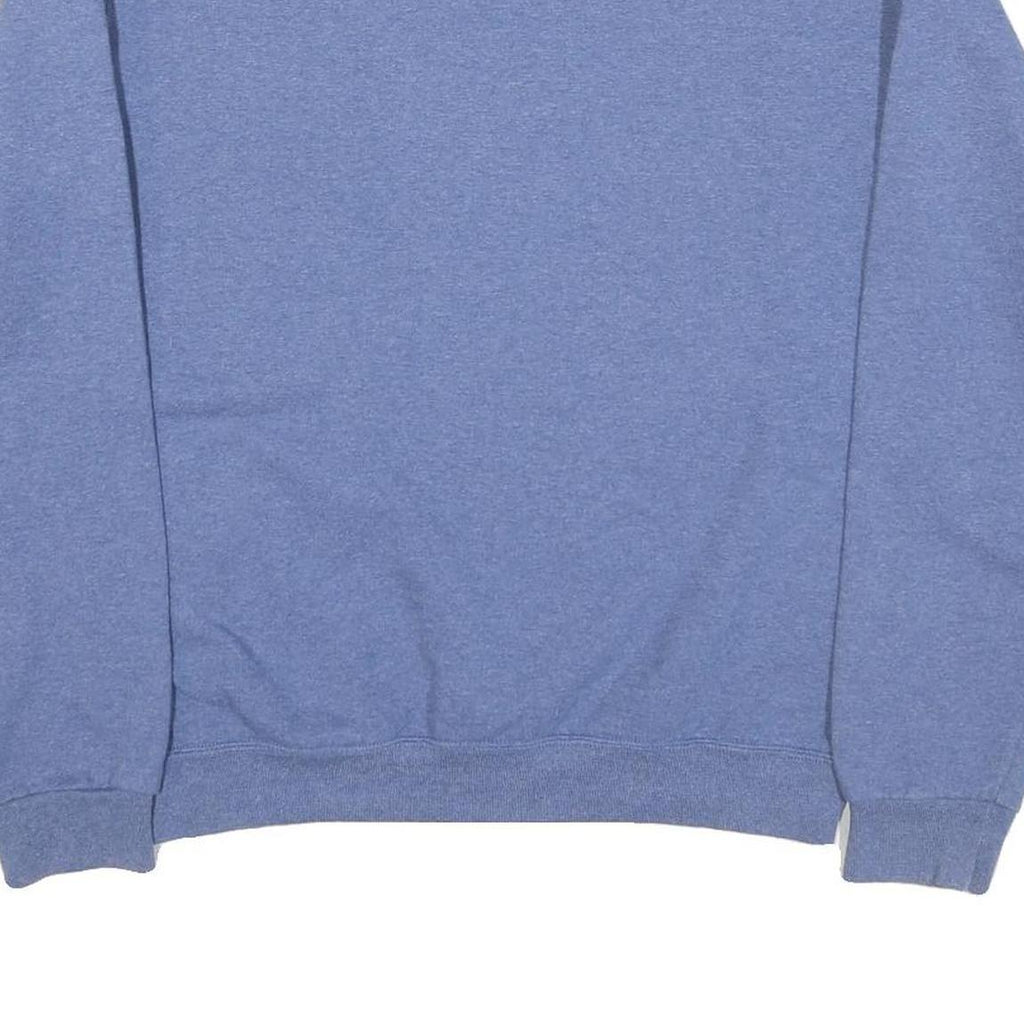 JERZEES Mens Blue Niagara Falls Crew Neck S Cotton Blend Graphic Sweatshirt