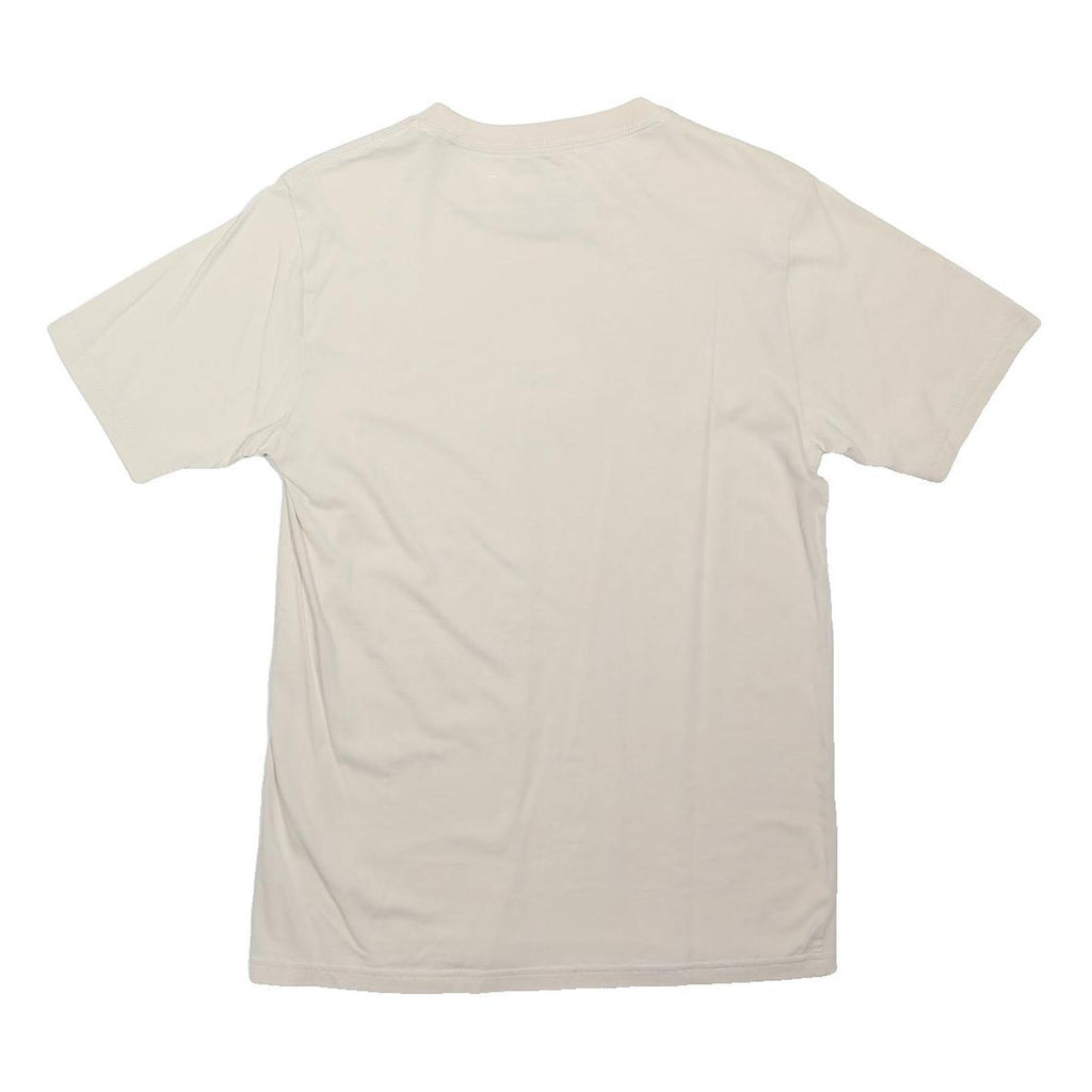 TOMMY HILFIGER Boys White Cotton Blend Graphic T-Shirt L Short Sleeve Crew Neck