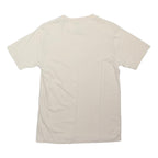 TOMMY HILFIGER Boys White Cotton Blend Graphic T-Shirt L Short Sleeve Crew Neck