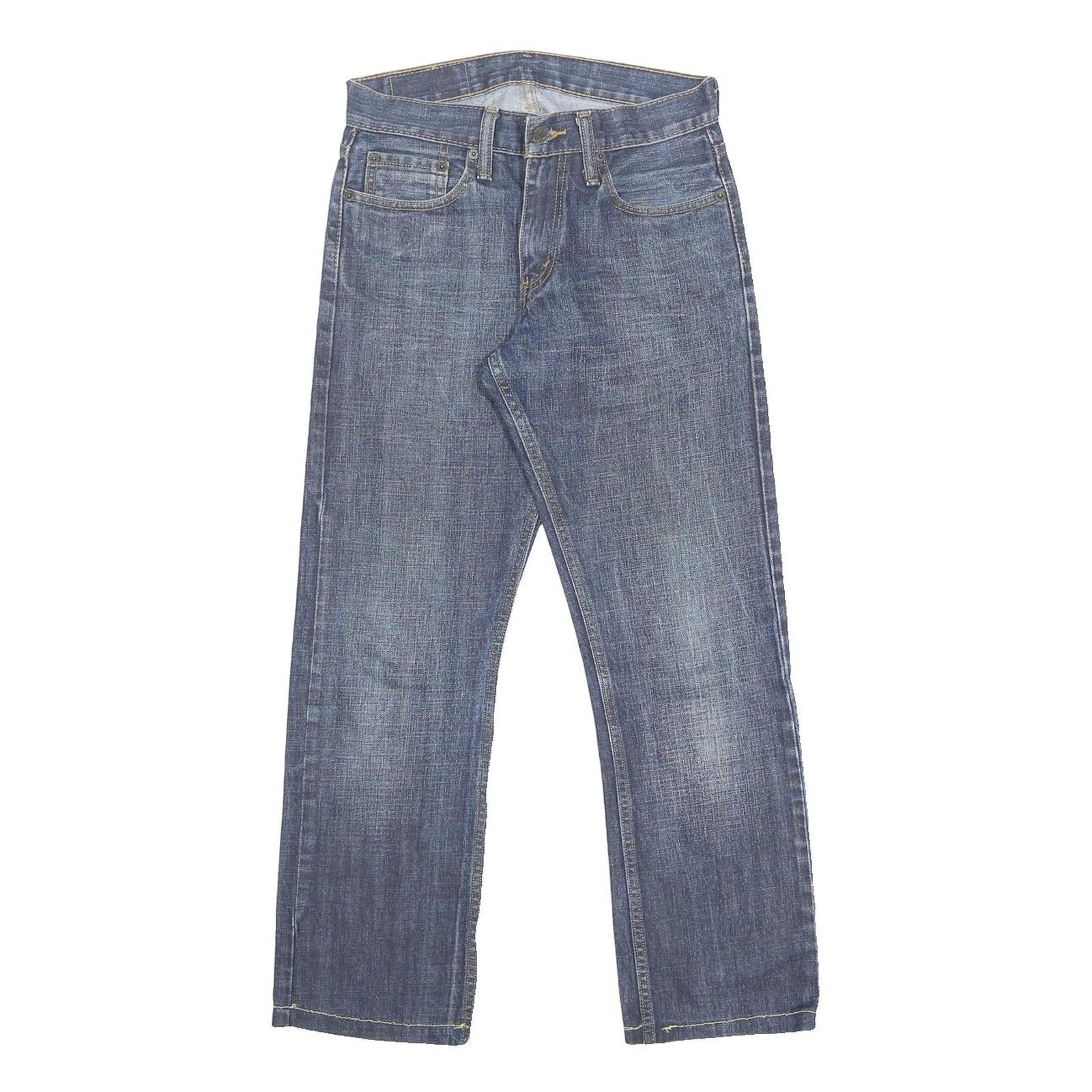 LEVI'S 514 Slim Mens Jeans Blue Slim Straight Denim Medium W28 L27 Classic Fit