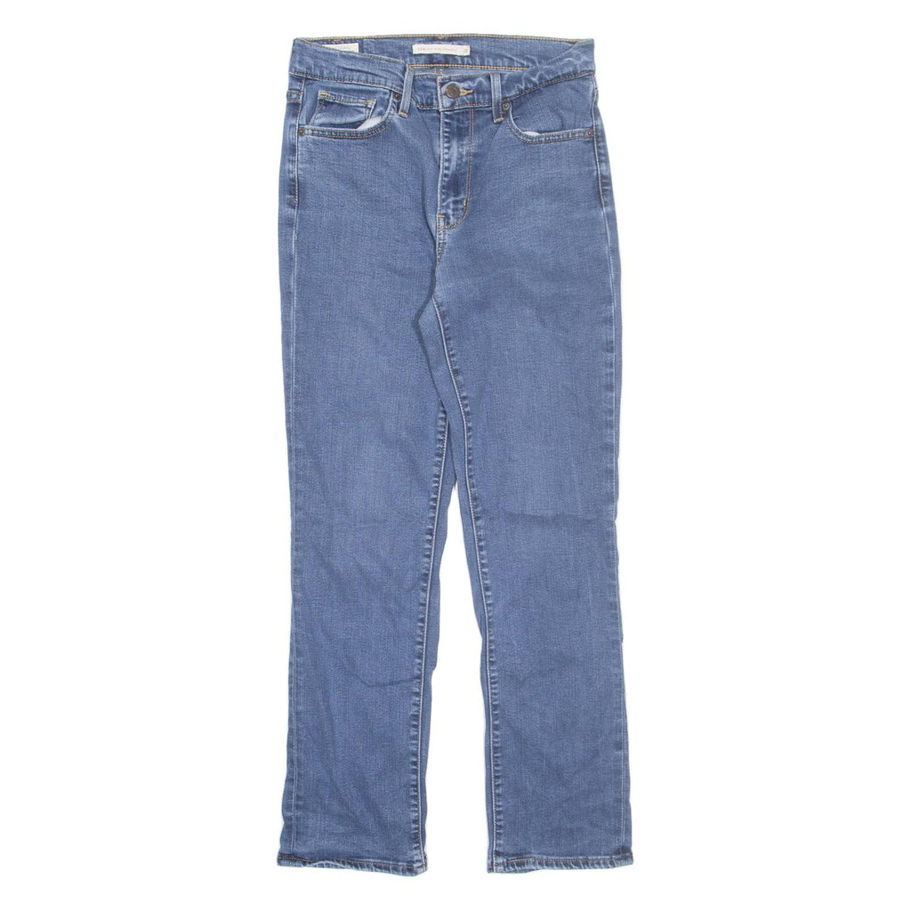LEVI'S Womens Jeans Blue Regular Straight W26 L26