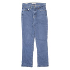 LEVI'S Womens Jeans Blue Regular Straight W26 L26