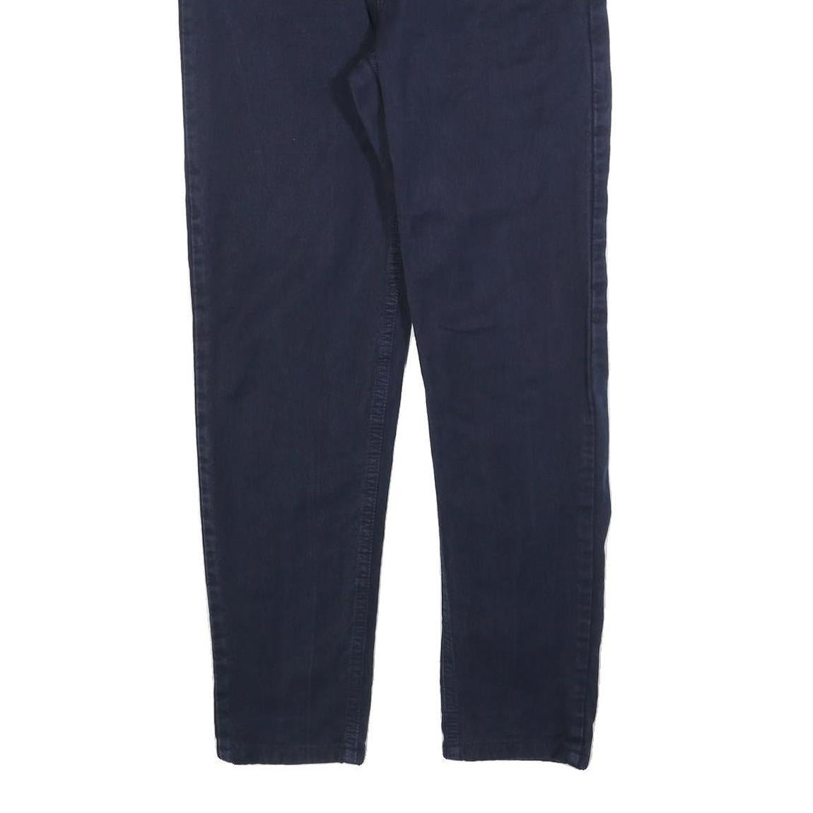 CALVIN KLEIN Womens Jeans Blue Slim Skinny Denim W24 L28 Stylish Zip Closure