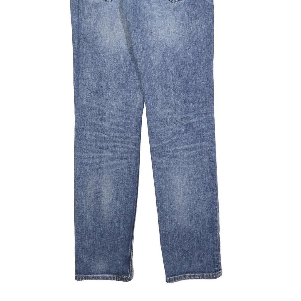 LEVI'S Mens Regular Fit Blue Denim Rinse W32 L34 Slim Leg Jeans