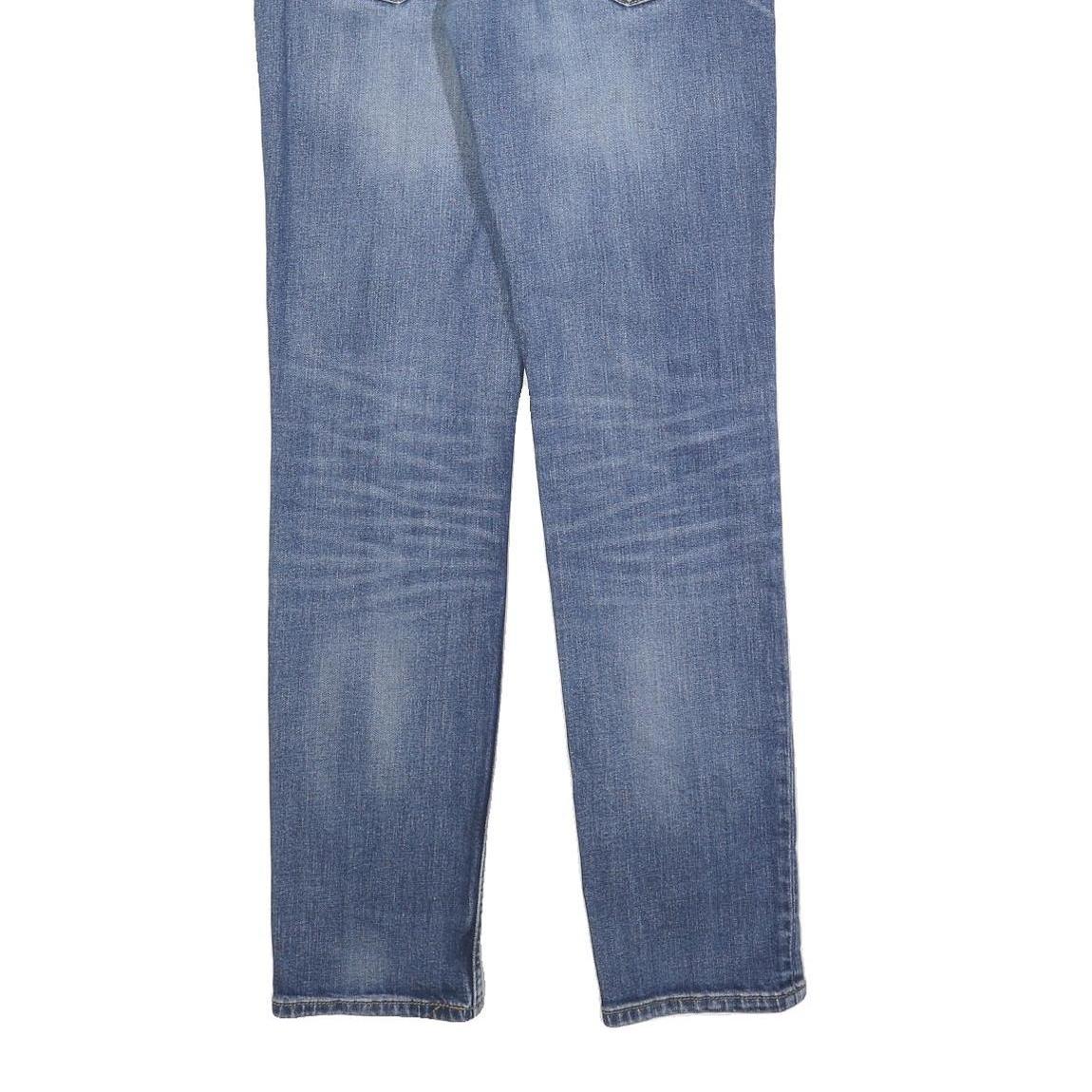 LEVI'S Mens Regular Fit Blue Denim Rinse W32 L34 Slim Leg Jeans