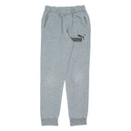 PUMA Mens Joggers Grey Tapered XS W25 L28