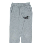 PUMA Mens Joggers Grey Tapered XS W25 L28