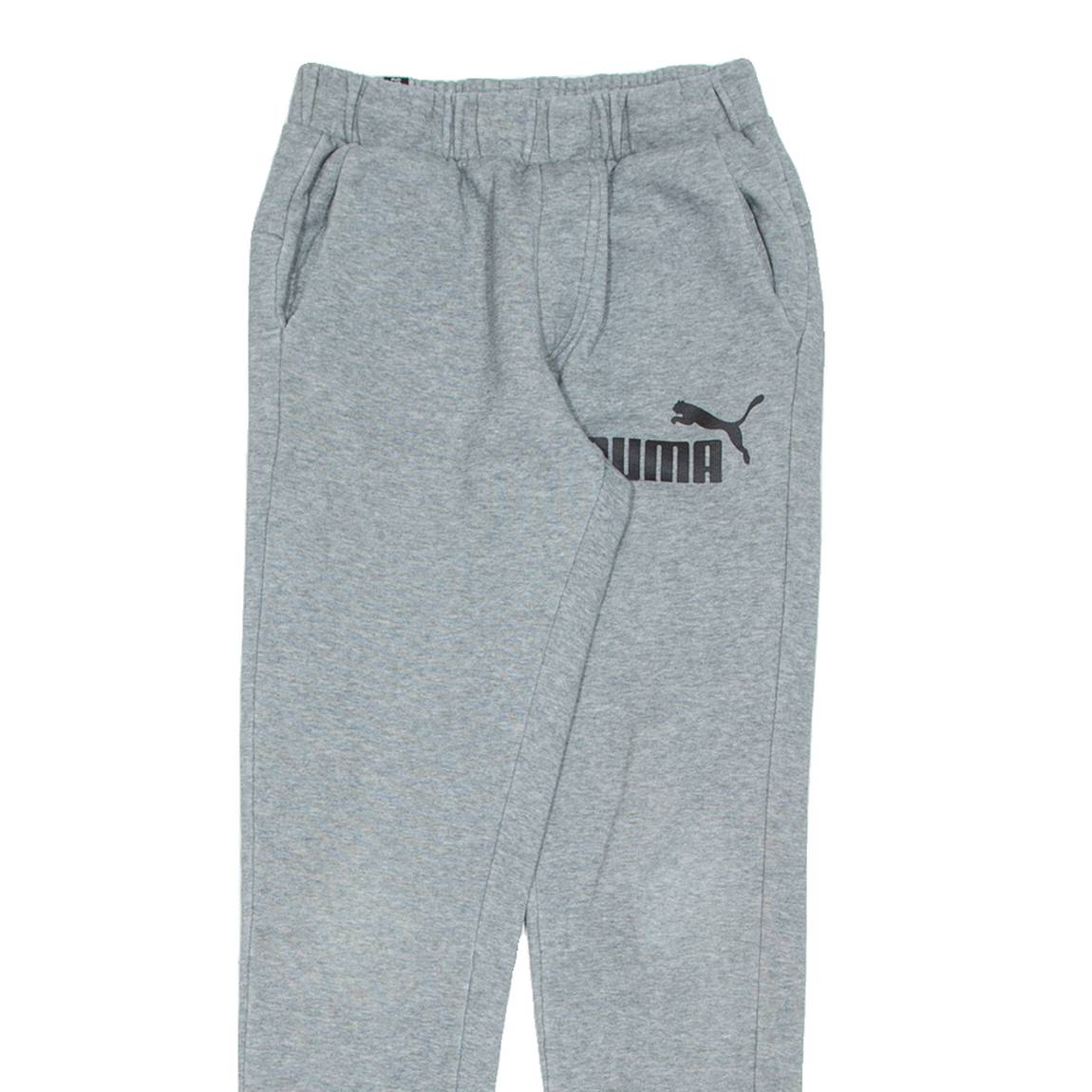PUMA Mens Joggers Grey Tapered XS W25 L28