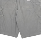 CARHARTT Mens Shorts Grey Casual Cargo Cotton Blend XL W34 Workwear