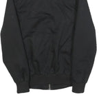 HARRINGTON Mens Black Classic Jacket XS Cotton Blend Zip Plain Casual Outerwear