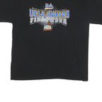 RUSSELL ATHLETIC Mens Black UCLA Bruins Graphic T-Shirt XL Short Sleeve Crew