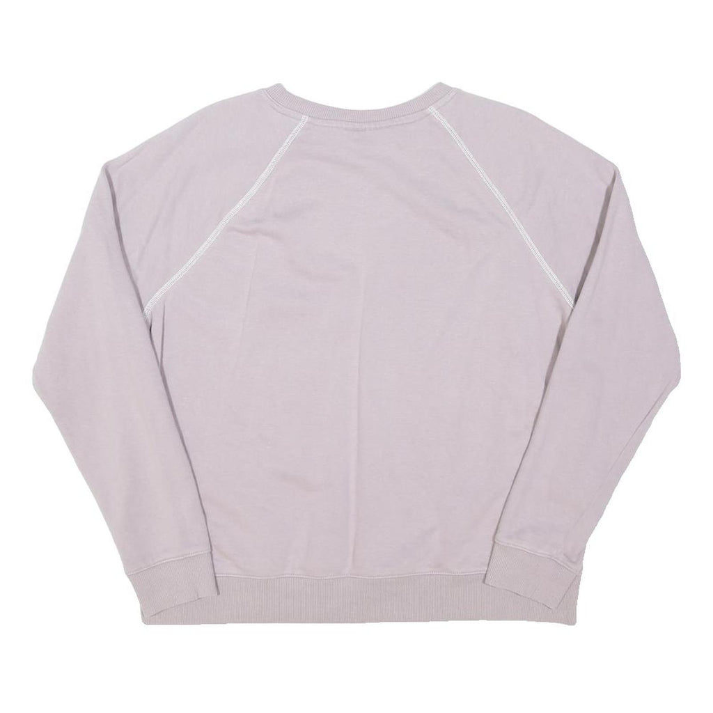 FILA Womens Lilac Sweatshirt XL Crew Neck Cotton Blend Casual Pullover