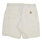 CARHARTT Mens Shorts Beige Casual 2XL W38 Cotton Blend Durable Workwear