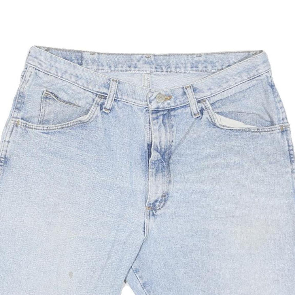WRANGLER Mens Shorts Blue Casual Denim L W34 Cotton Blend Summer Wear