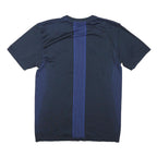 NIKE Mens Blue & Navy Graphic T-Shirt M Short Sleeve Crew Neck Sports Activewear