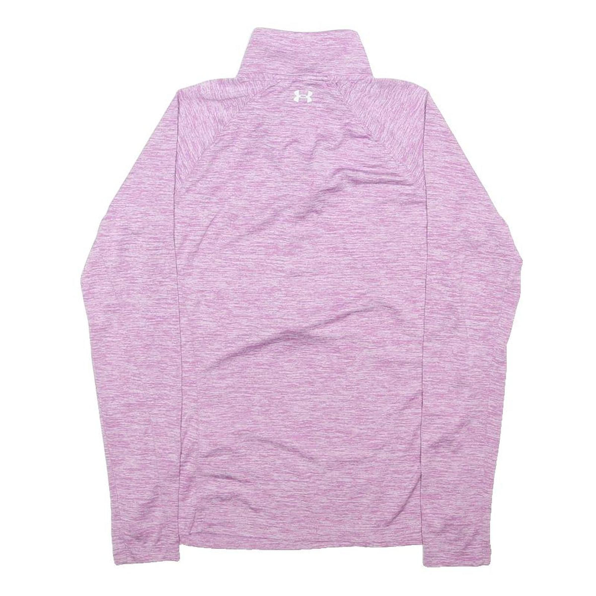 UNDER ARMOUR Womens Purple 1/4 Zip S Sweatshirt Athletic Performance