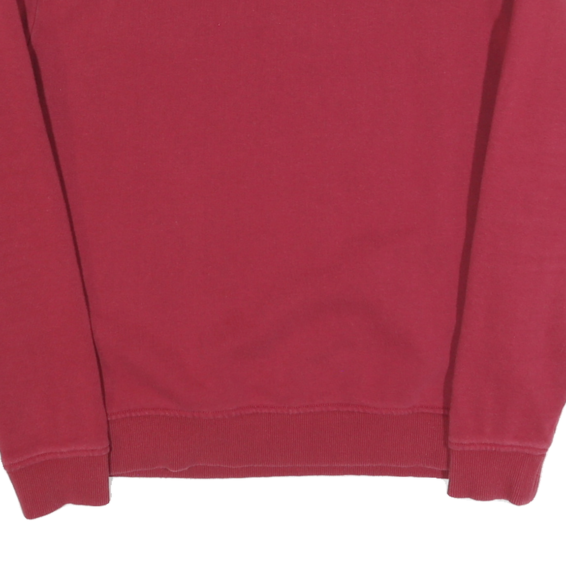 FILA Womens Red Crew Neck L Sweatshirt Cotton Blend Comfortable Casual