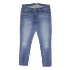 LEVI'S 711 Womens Jeans Blue Slim Skinny Denim Medium W33 L27 Slim Fit
