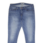 LEVI'S 711 Womens Jeans Blue Slim Skinny Denim Medium W33 L27 Slim Fit