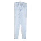 LEVI'S Womens Jeans Blue Slim Skinny Denim Light W27 L26 Zip Cotton Blend