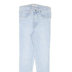 LEVI'S Womens Jeans Blue Slim Skinny Denim Light W27 L26 Zip Cotton Blend