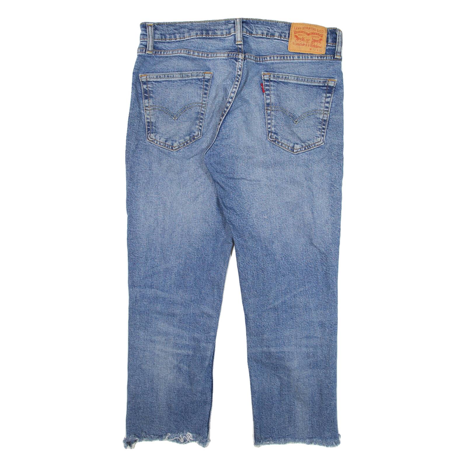 LEVI'S 511 BIG E Jeans Mens Blue Slim Straight W33 L23