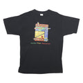 MURINA Mens Black Alcatraz Island Graphic T-Shirt XL Short Sleeve Crew Neck