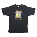 MURINA Mens Black Alcatraz Island Graphic T-Shirt XL Short Sleeve Crew Neck