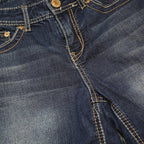 SEVEN 7 Womens Denim Blue Casual Shorts UK 10 W30 Cotton Blend