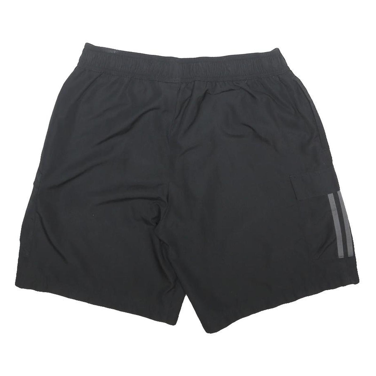 ADIDAS Mens Shorts Black L W32 Sports Casual Lightweight Polyester