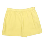 RED VALENTINO Womens Yellow Skort Short Woven Polyester Blend Size S Summer