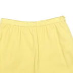 RED VALENTINO Womens Yellow Skort Short Woven Polyester Blend Size S Summer