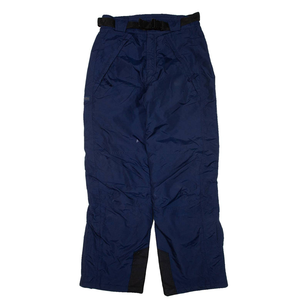 COLUMBIA Mens Trousers Blue Relaxed Straight W30 L30