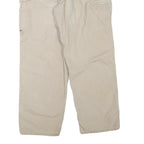 CARHARTT Mens Cotton Blend Beige Regular Fit Straight Leg Trousers W40 L32